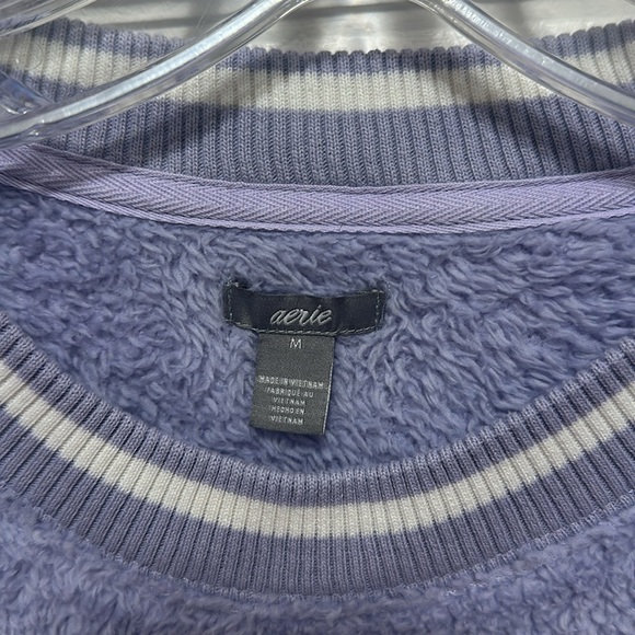 3/$15 AERIE Cozy Lavender Sweater WARM SOFT SZ MED - Picture 3 of 5